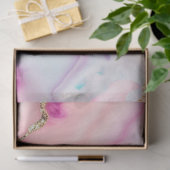 Lichtblauw Roze Agaat Marmer Populair Collectie Tissuepapier (Geschenk)