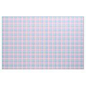 Lichtblauw, roze en witte speldenstang stof (Fat Quarter)