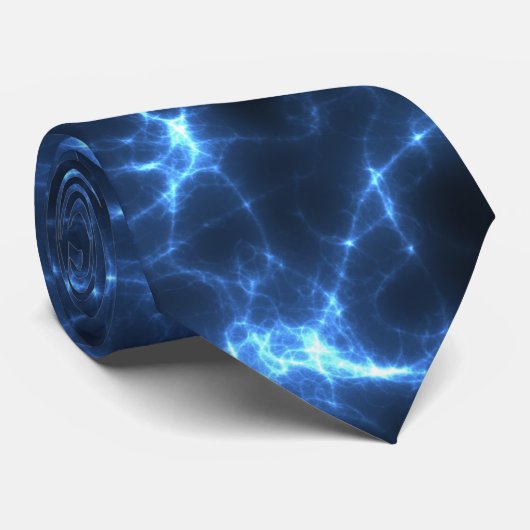 Lichtblauw Stropdas (Opgerold)