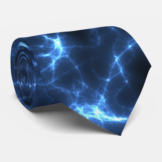 Lichtblauw Stropdas (Opgerold)