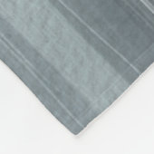 Lichtblauw Teal Grijs Bruin Abstracte Streep Fleece Deken (Hoek)