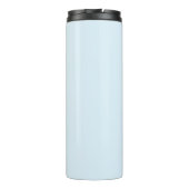 Lichtblauw Thermische Waterfles Bedrijf Logo 12 oz Thermosbeker (Achterkant)