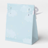 Lichtblauw Twinkle Little Star Sky Baby shower Bedankdoosjes (Achterkant)