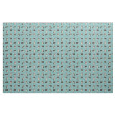 lichtblauw van de collie stof (Yard (91,4 cm))
