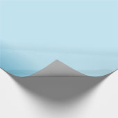 Lichtblauw verloop cadeaupapier (Hoek)