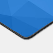 Lichtblauw verloop geometrisch maaspatroon bureaumat (Hoek)