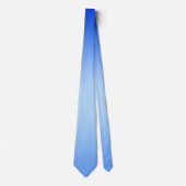 Lichtblauw verloop stropdas (Voorkant)