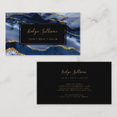 lichtblauw visitekaartje (Voorkant / Achterkant)