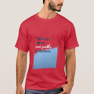 Lichtblauw Witte Zilveren 80s Esthetische Quotere T-shirt