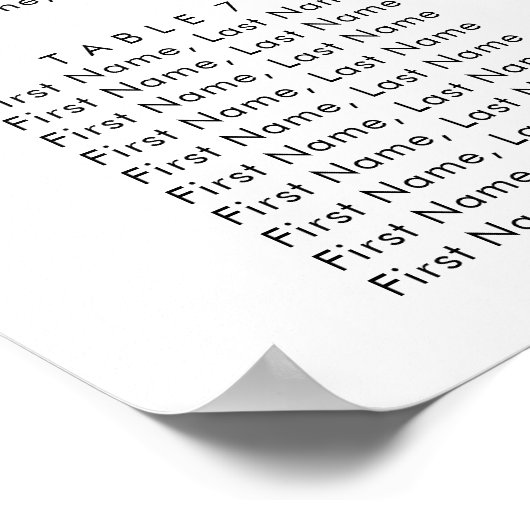 Lichtblauwe bloemenbruiloft zitgrafiek poster (Hoek)