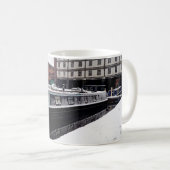Lichtblauwe boot koffiemok (Voorkant rechts)