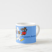 Lichtblauwe chef-kok Ducky Kazoo Specialty Mok (Voorkant rechts)