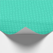 Lichtblauwe decoratie cadeaupapier (Hoek)