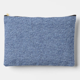 Lichtblauwe denim blauwe jeans look Print Cut Sew  Etui