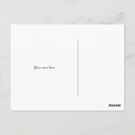 Lichtblauwe en witte duif bruiloft dank u kaarten (Achterkant)