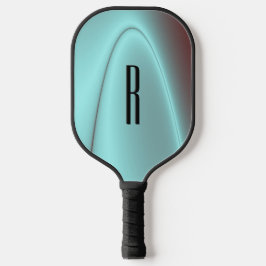 Lichtblauwe Flash Initiaal Pickleball Paddle