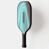 Lichtblauwe Flash Initiaal Pickleball Paddle (Links)