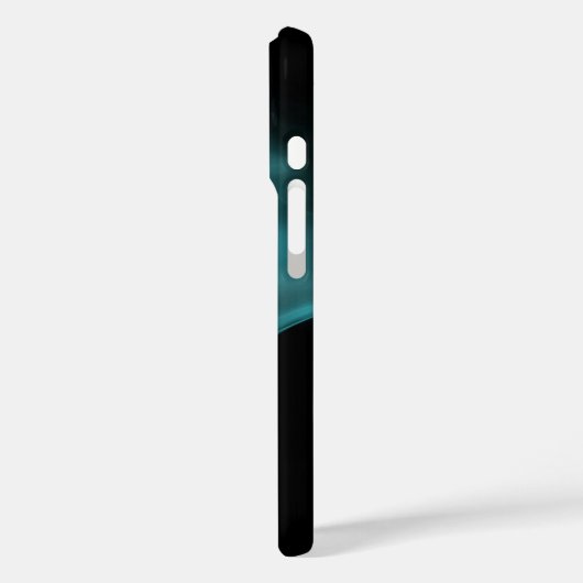 LICHTBLAUWE FRACTALE ROOS Case-Mate iPhone CASE (Achterkant / Links)