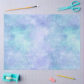 Lichtblauwe Galaxy Serie Ontwerp 10 Tissuepapier (Craft)