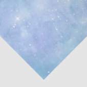 Lichtblauwe Galaxy Serie Ontwerp 10 Tissuepapier (Detail)