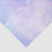 Lichtblauwe Galaxy Serie Ontwerp 2 Tissuepapier (Detail)