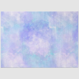 Lichtblauwe Galaxy Serie Ontwerp 2 Tissuepapier