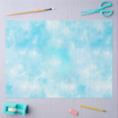 Lichtblauwe Galaxy Serie Ontwerp 3 Tissuepapier (Craft)