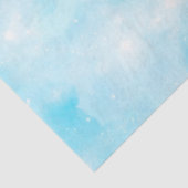 Lichtblauwe Galaxy Serie Ontwerp 3 Tissuepapier (Detail)