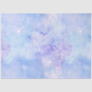 Lichtblauwe Galaxy Serie Ontwerp 6 Tissuepapier