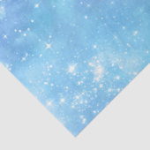 Lichtblauwe Galaxy Serie Ontwerp 7 Tissuepapier (Detail)