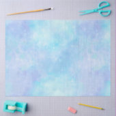 Lichtblauwe Galaxy Serie Ontwerp 8 Tissuepapier (Craft)