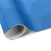 Lichtblauwe geometrische mesh-patroon met verloop cadeaupapier (Rol Hoek)