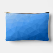Lichtblauwe geometrische mesh-patroon met verloop etui (Voorkant)