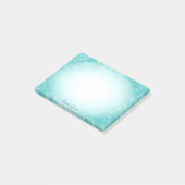 Lichtblauwe Gradiënt Post-it® Notes (Schuin)