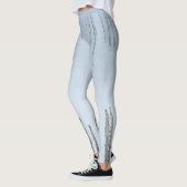 Lichtblauwe ijspegel Leggings (Links)