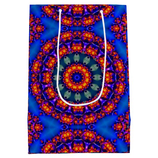 Lichtblauwe koekoek medium cadeauzakje (Achterkant)