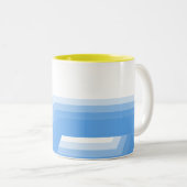 Lichtblauwe koffie/thee Mok (Voorkant rechts)