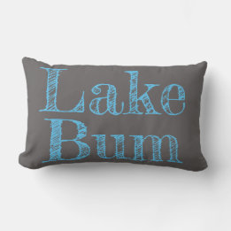 lichtblauwe LAKE BUM | Kussen