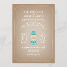 Lichtblauwe lantaarn Cardstock Geïnspireerd Camp W