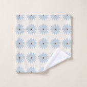 Lichtblauwe Madelief Bad Handdoek (Wasdoekje)