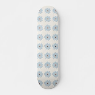 Lichtblauwe Madelief Persoonlijk Skateboard