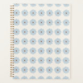Lichtblauwe Madelief Planner (Voorkant)