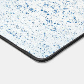 Lichtblauwe Mandala Zen Bureaumat (Hoek)