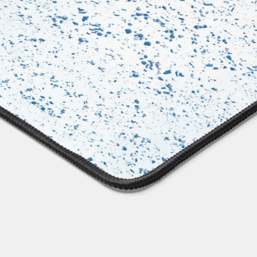 Lichtblauwe Mandala Zen Bureaumat (Hoek)