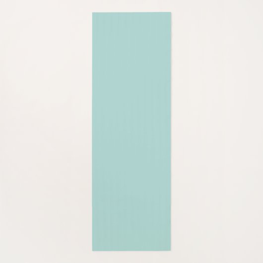 Lichtblauwe Mandala Zen Yoga Mat (Achterkant)