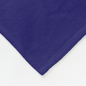 Lichtblauwe Paarse Droom Abstracte Fractale Kunst Fleece Deken (Hoek)