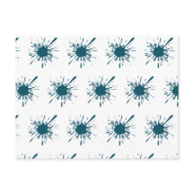 Lichtblauwe sneeuw barst van de kerst