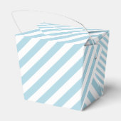 Lichtblauwe strepen bedankdoosjes (Achterkant)