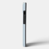 Lichtblauwe Strepen Case-Mate iPhone Case (Achterkant / Links)
