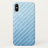 Lichtblauwe strepen Case-Mate iPhone case (Achterkant)